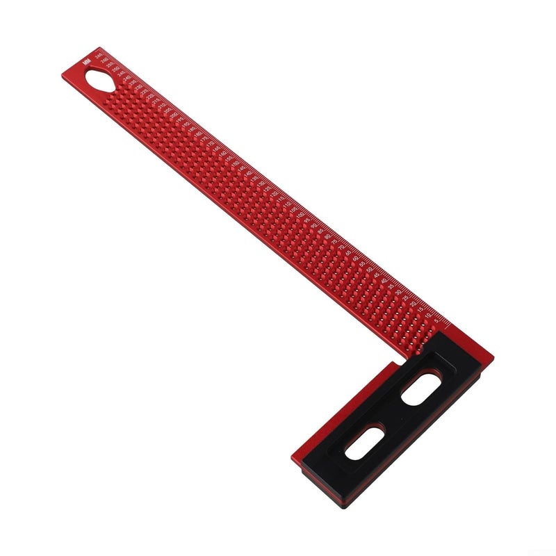 L Shape Woodworking Scriber Ruler 300 Type Aluminum Alloy Precision Measuring Tool For Furniture Making DIY - Image 4
