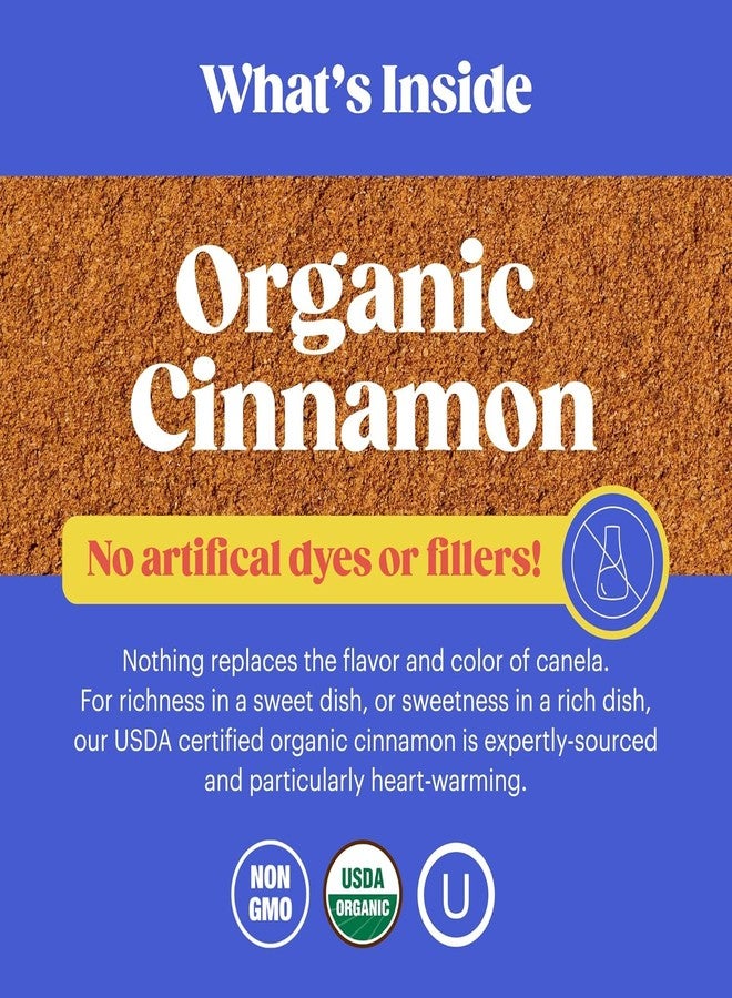 Loisa Whole Cinnamon Sticks, USDA Organic, Non-GMO, No-MSG, No Preservatives, No Artificial Coloring, No Artificial Flavors - Image 2