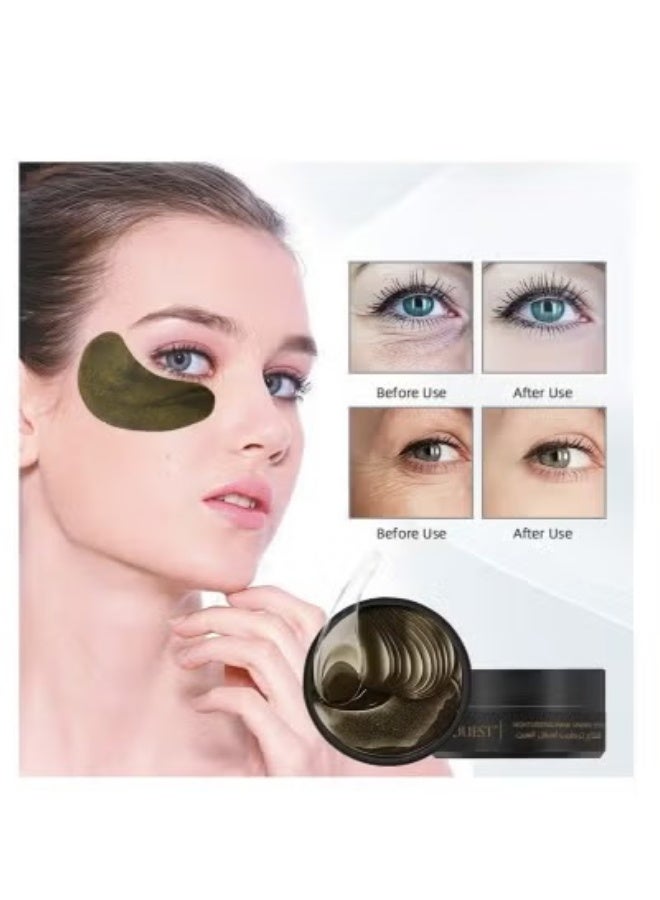 AuQuest Moisturizing under eye mask with charcoal extract 60 slices - Image 2