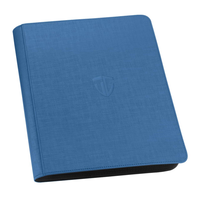 TCGUARD Toploader BinderHolds 216 Toploaders9 Pocket Top Loader Binder with Sleeves for 3x4 Rigid Toploaders Hard CasesTop loader Binders for TCG MTG Card Binder Trading Cards BinderBlue - Image 2