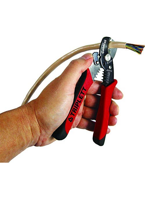 Triplett Triplett TT242 CablCut MultiWire Copper Cable Cutter with Precision 10 to 20 AWG Wire Stripper  - Image 2