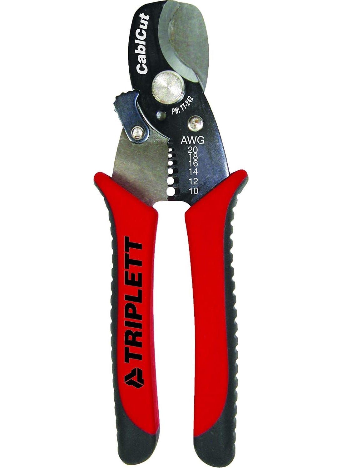 Triplett Triplett TT242 CablCut MultiWire Copper Cable Cutter with Precision 10 to 20 AWG Wire Stripper  - Image 1