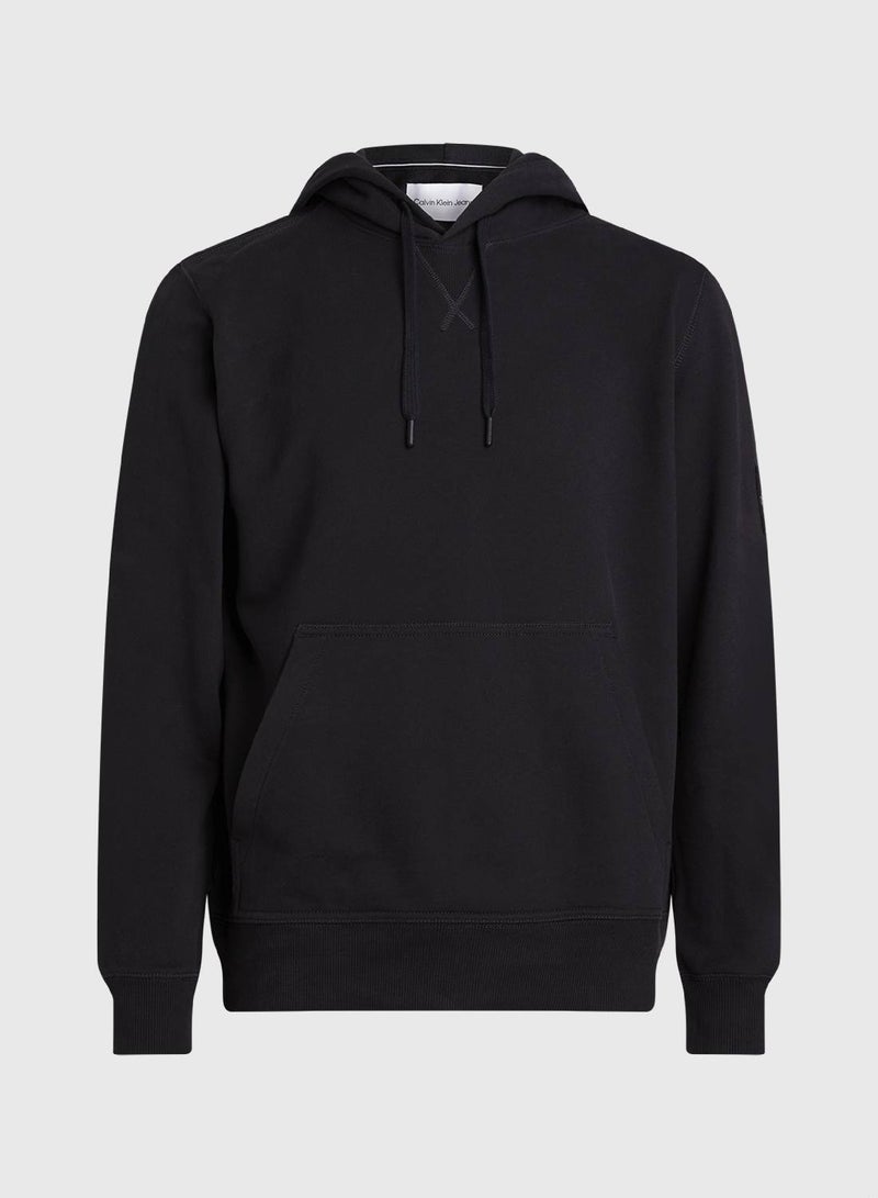 Calvin Klein Jeans Badge Hoodie - Image 1