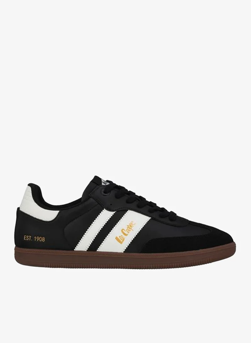 Lee Cooper BLACK Men Colourblock Lace-Up Sneakers for Men | Best Price UAE