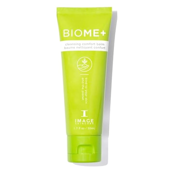 IMAGE Skincare BIOME+ Cleansing Comfort Balm, Microbiome Friendly Gentle Cleanser, Reduces Moisture Loss