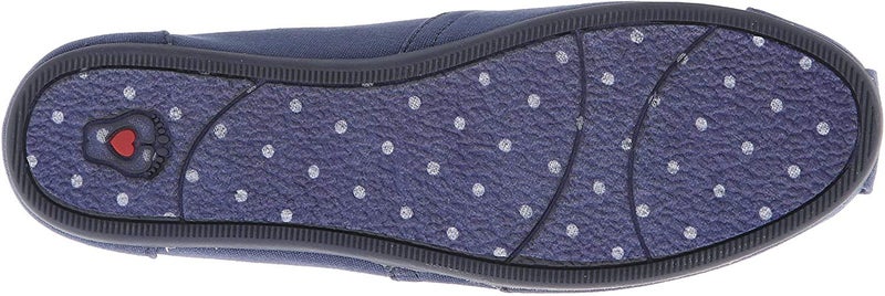 Skechers Women's Bobs Plush Peace and Love Ballet Flat, Navy/Navy, 11 M US - Image 4