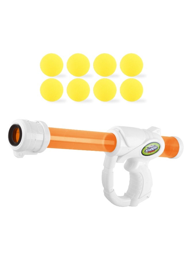 Power Joy Shooterz X Toy Gun Blaster-6 with 8 Pieces Eva Foam Ball, Assorted 1 Piece (Color May Vary) Each Sold Separately | Action Games | Interactive Game | Toy Blaster | Toy Gun Can shoot over 45 feet! | Gift for Kids and Adults - Image 3