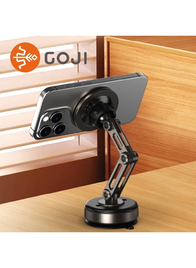 GOJI MagSafe Magnetic Foldable Rotating Car and Desk Phone Holder - G11 - Image 2