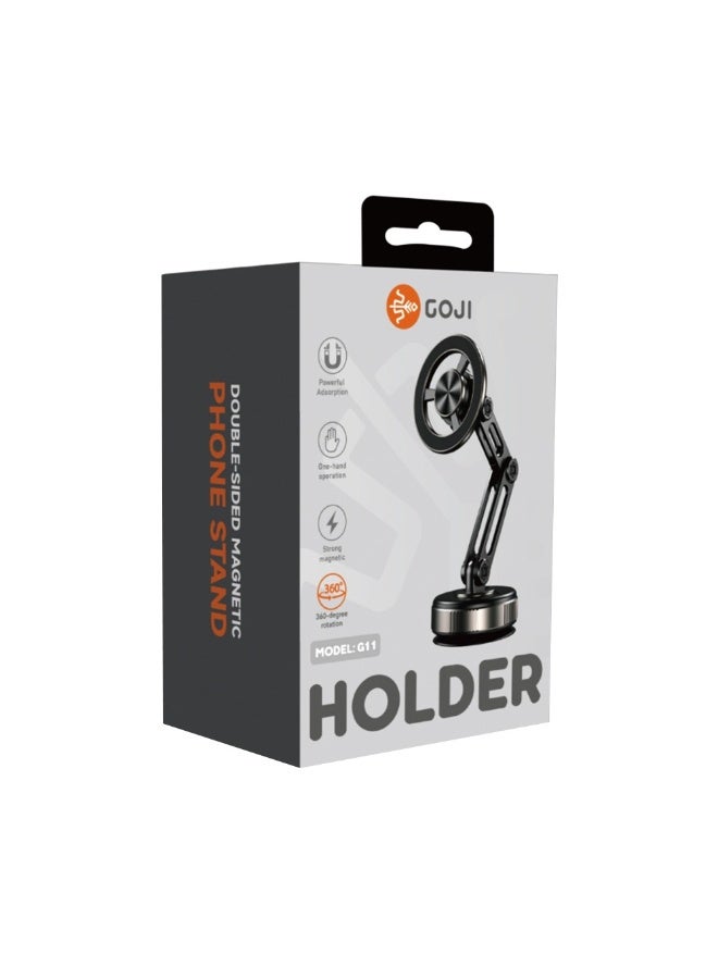 GOJI MagSafe Magnetic Foldable Rotating Car and Desk Phone Holder - G11 - Image 1