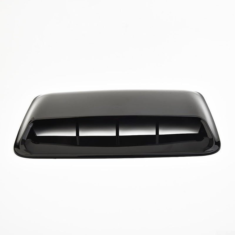 ABS Plastic Car Hood Scoop Kit 3 Piece Glossy Black Decorative Air Flow Vent For Bonnet No Drill Tape - Image 5