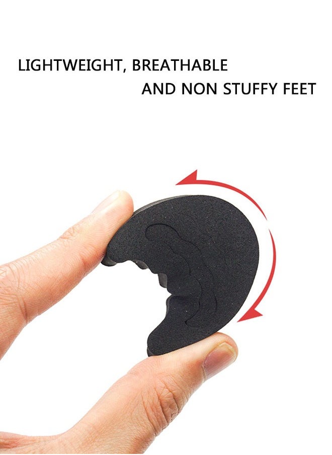 HAWAWA 4 Pairs Shoe Filler High Heel Cushion Pads Adjustable Toe Filler Inserts Front Insoles Heel Grips for Preventing Too Big Shoe from Heel Slipping Blisters Relieve Pain  - Image 5