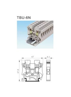 Real Tend Real Tend 6mm² 41A 800V Terminal Block 