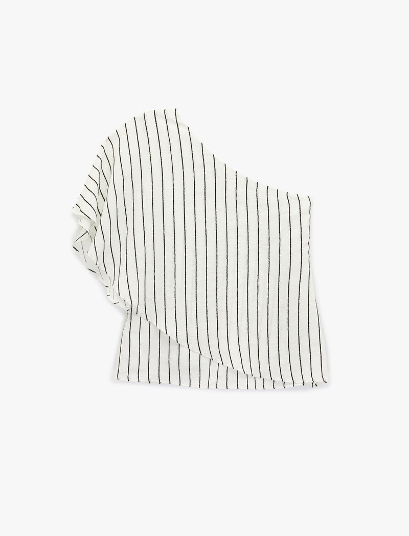 KOTON One-Shoulder Blouse - Image 4