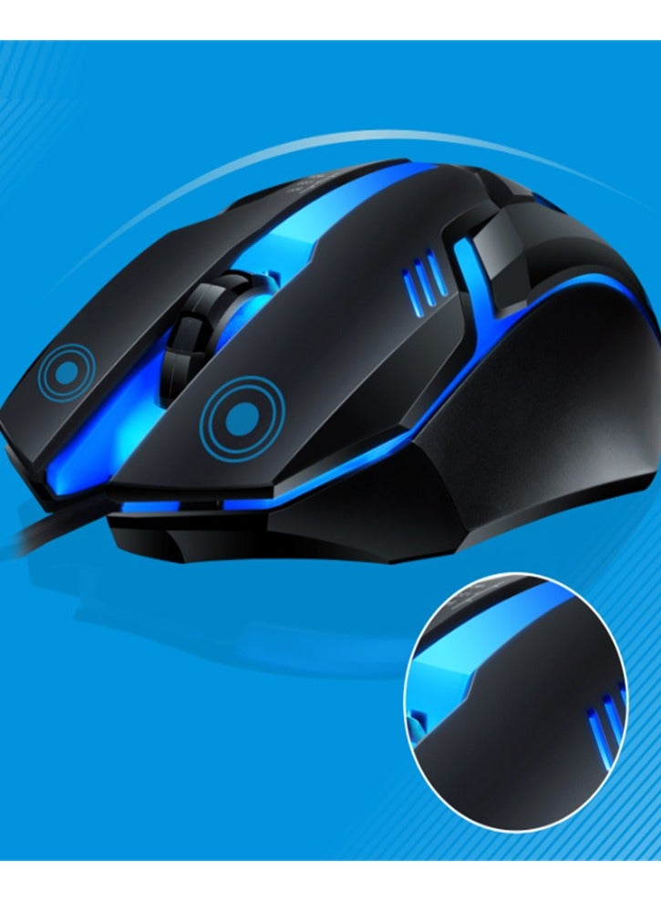 Chaser Leopard G21B Wired Mechanical Keyboard And Mouse Set Black  - Image 4