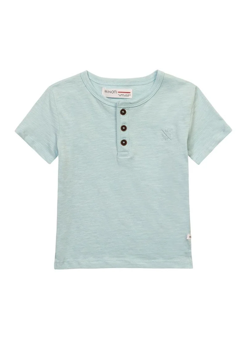 مينوتي Teen Boys  Classic T-Shirt With Buttons