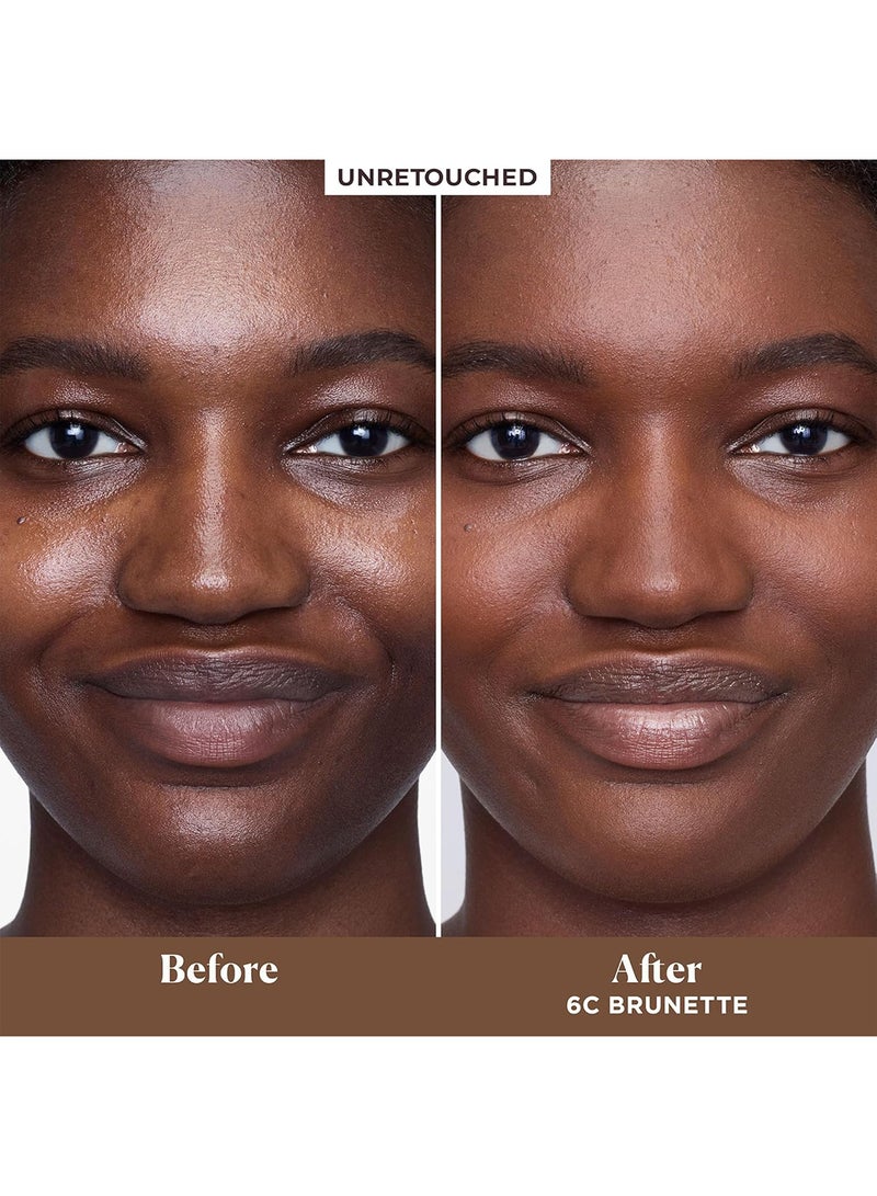 laura mercier Tinted Moisturizer Natural Dewy - 6C1 BRUNETTE - Image 3