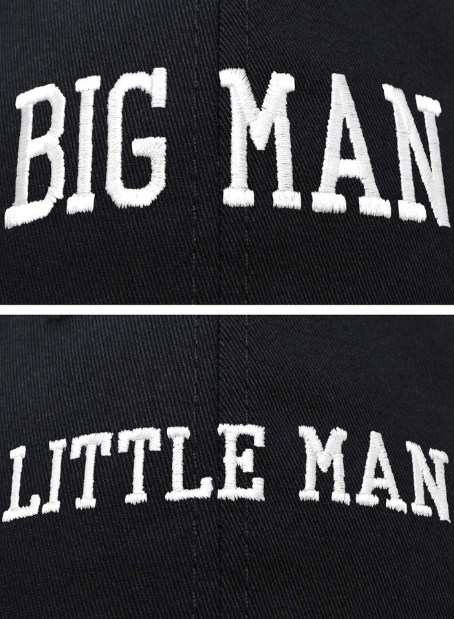 DALIX Big Man Little Man Hat Father Son Fun Cap in Black - Image 2