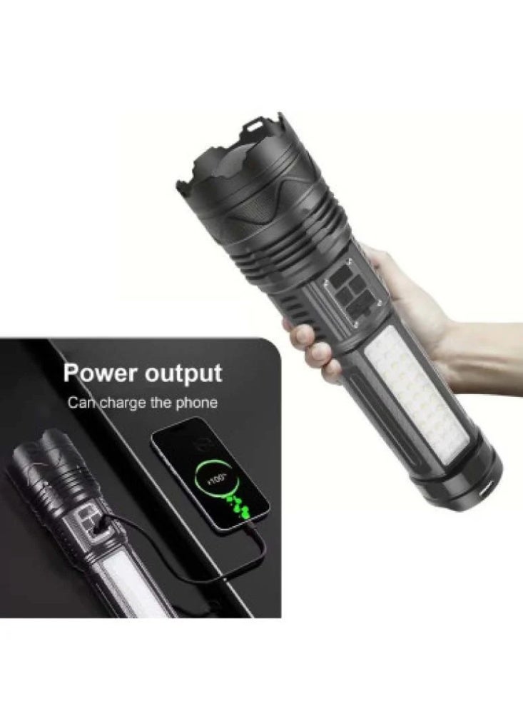 دينكس Dx2329 Large Flashlight With Side Light - Image 3