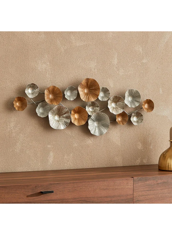 هوم بوكس فن جداري معدني دائري بيرسي  ×  ×  سم