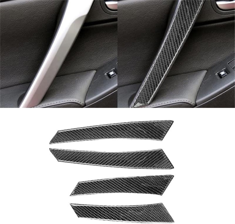 Wivplex Carbon Fiber Door Handle Covers for Mazda 3 Axela - Image 4