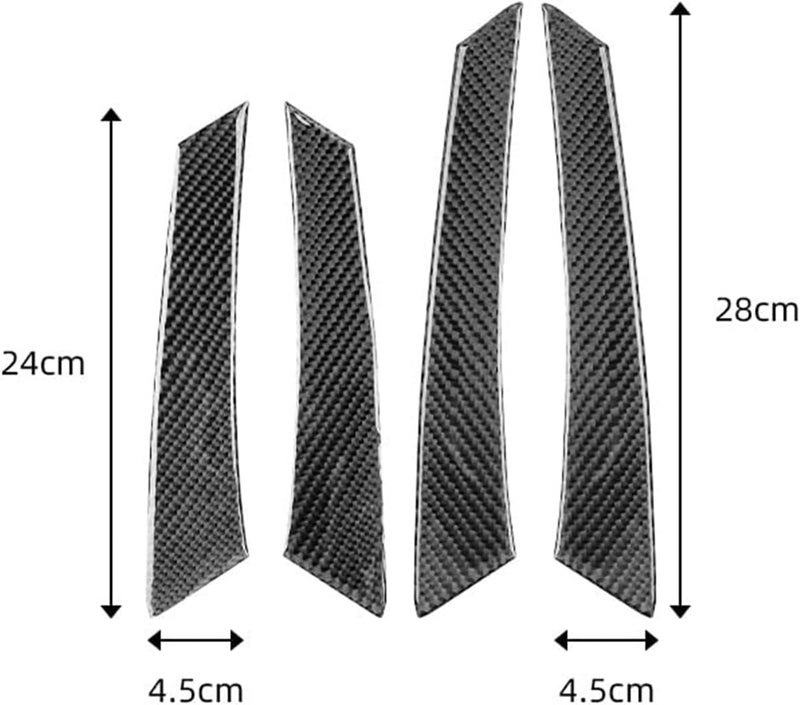 Wivplex Carbon Fiber Door Handle Covers for Mazda 3 Axela - Image 2