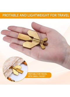 Y&D Portable Door Lock, Home Security Locker Travel Lockdown Locks for Additional Safety and Privacy Devices Traveling Hotel Apartment College  - Image 4
