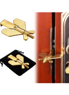 Y&D Portable Door Lock, Home Security Locker Travel Lockdown Locks for Additional Safety and Privacy Devices Traveling Hotel Apartment College  - Image 1