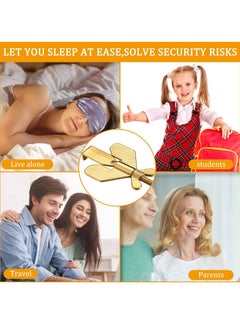 Y&D Portable Door Lock, Home Security Locker Travel Lockdown Locks for Additional Safety and Privacy Devices Traveling Hotel Apartment College  - Image 2