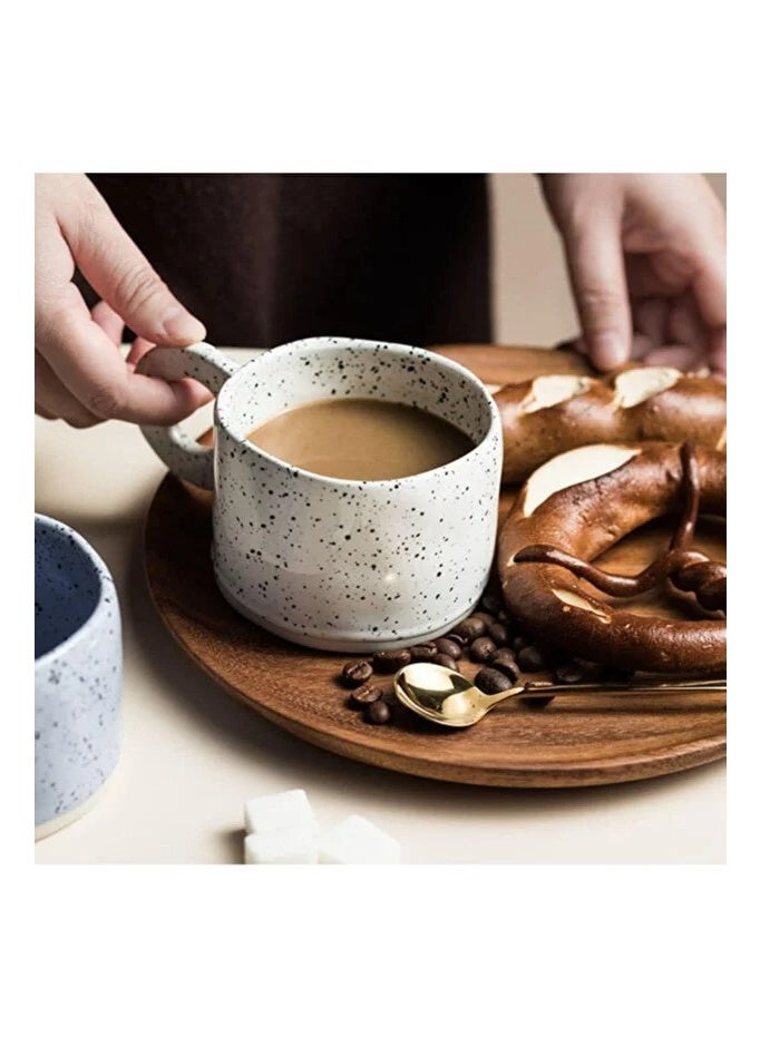 Jarrah Classic White Ceramic Mug 350ml Daily Coffee Tea Cup Elegant Minimalist Drinkware - Image 2