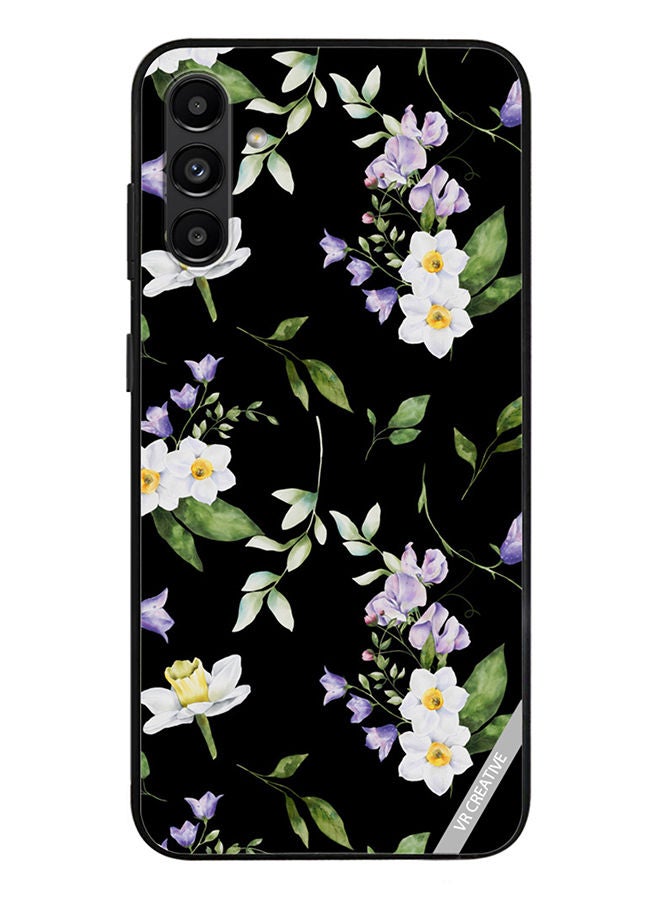 VR CREATIVE Protective Case Cover For Samsung Galaxy A13 5G Flower Design Multicolour - Image 1