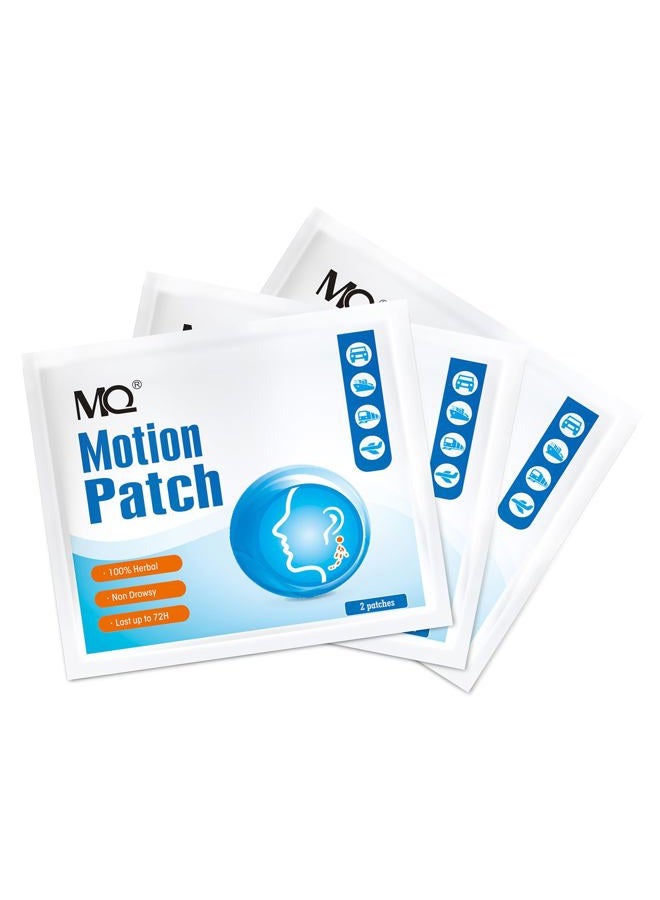 MQ Motion Sickness Patch,60 Count, Sea Sickness Patches Behind Ear for Cruise Ship Travel, Waterproof Car Sickness Patches Fast Acting & Long Last 72H - Image 4
