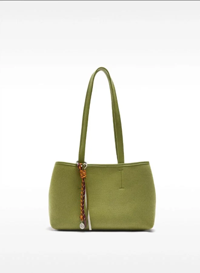 Tote bag in fabric with strap