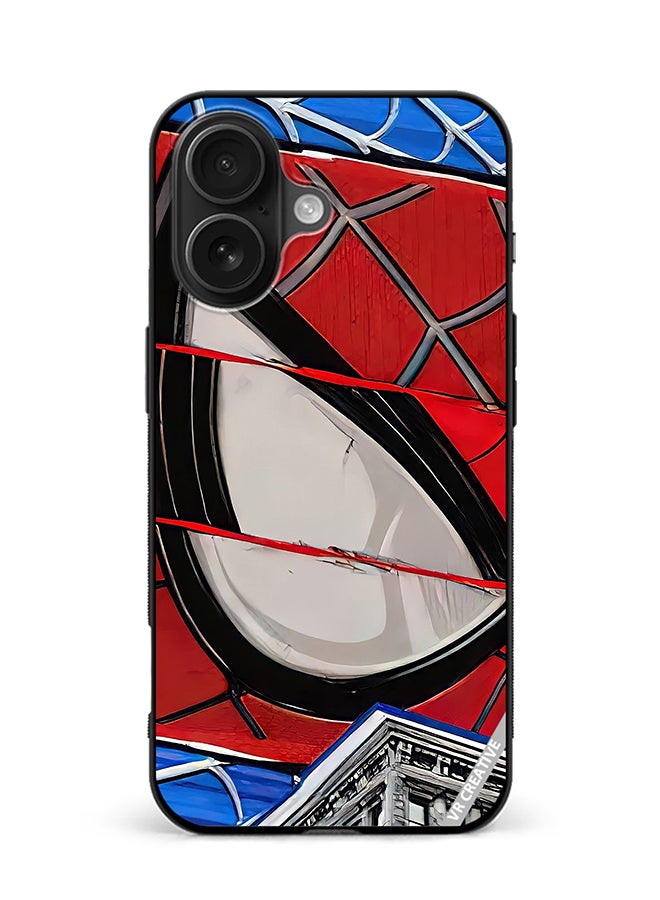 VR CREATIVE Protective Case Cover For Apple iPhone 16 Spiderman Design Multicolour