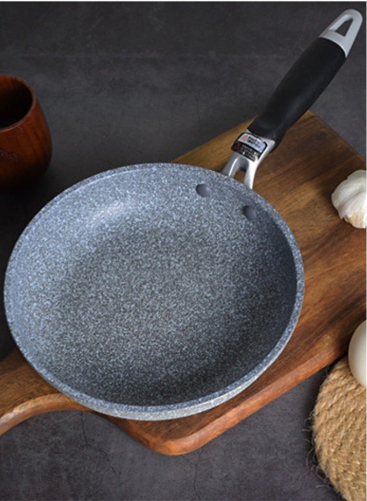 AROAQ Smart Wok Pan With Marble Coating, Aluminium Fry Pan With Heat-resistant Handle,  Steak Cooking Gas Stove Skillet Cookware Tool For Kitchen Set, (Frying Pan 26cm) - Image 4