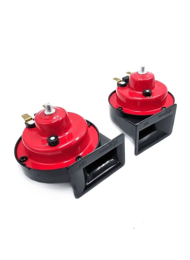 موب - يانع الصوت القرن 12V المياه والغبار دليل 410-510 هرتز الإلكترونية الحلزون القرن، MOB سيارة البوق-HRN-S26 - Image 1