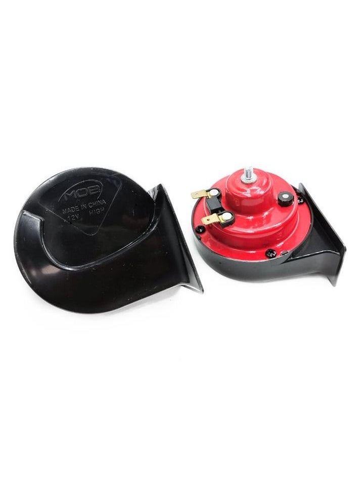 موب - يانع الصوت القرن 12V المياه والغبار دليل 410-510 هرتز الإلكترونية الحلزون القرن، MOB سيارة البوق-HRN-S26 - Image 1