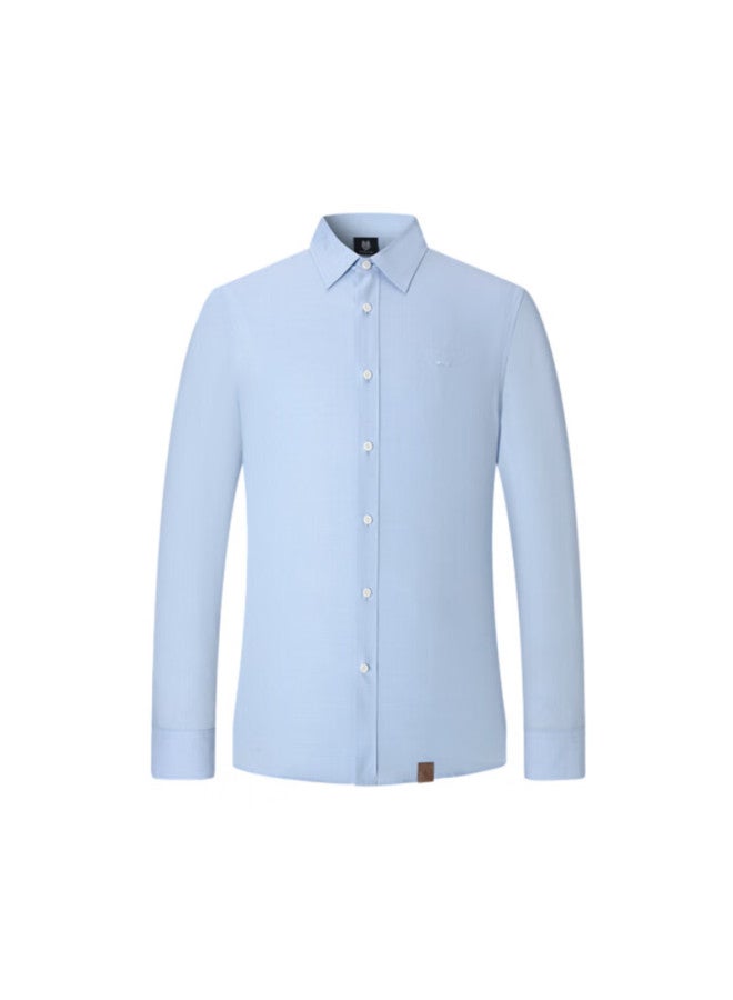 Septwolves Men's Long-sleeve Shirt, Pure Cotton, Skin-friendly, Sweat-absorbing, Business Casual Top, Men's Professional Undershirt - Image 3