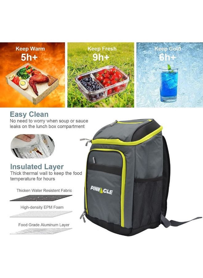 Winsor WINSOR Cooler Bag 24.7L/24 CANS - Insulated Backpack Cooler for Men, Women | Leak-Proof Soft Cooler Bag with Large Capacity for Picnics, Camping, Beach, Lunch  - Image 3
