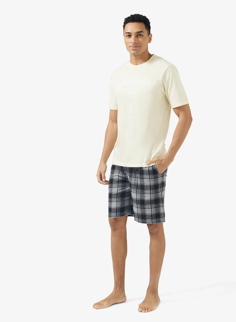 سفنتي فايف Nightwear T-Shirt & Shorts Sets
