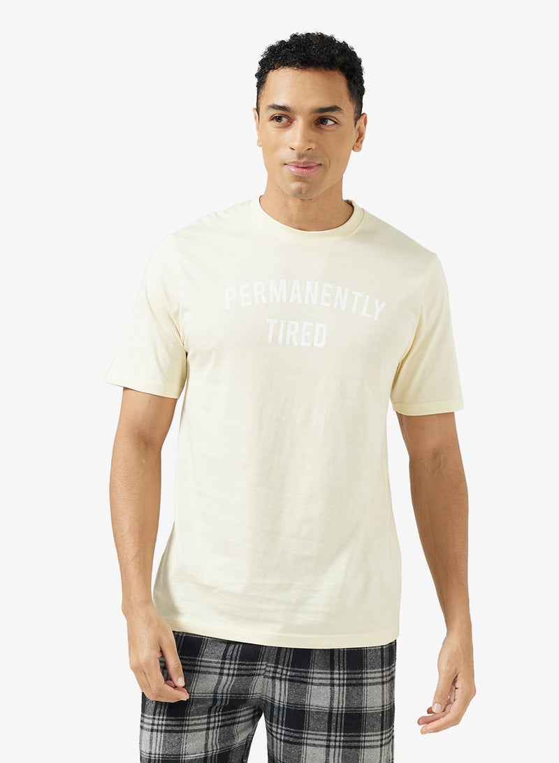 سفنتي فايف طقم بيجامة تي شيرت وشورت - Image 3