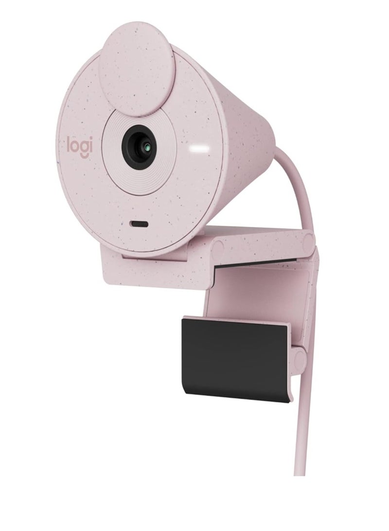 Webcam with Privacy Shutter, Noise Reduction Microphone, USB-C, Ceritified for Zoom, Microsoft Teams, Google Meet, Auto Light Correction - Graphite  - Image 1