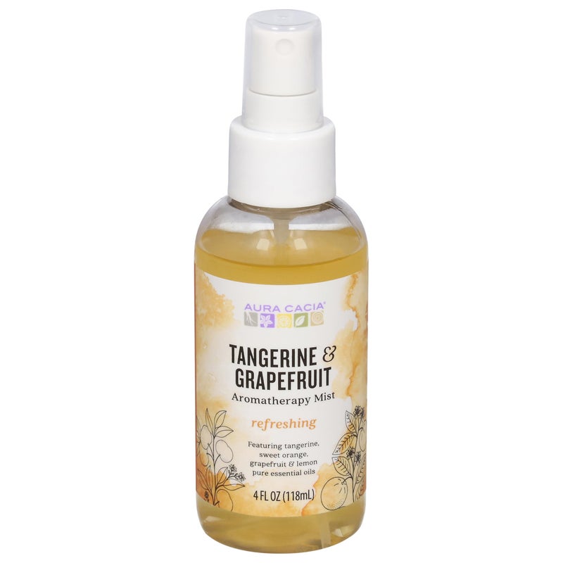 Aura Cacia Aromatherapy Mist Tangerine Grapefruit - 4 fl oz - Image 2