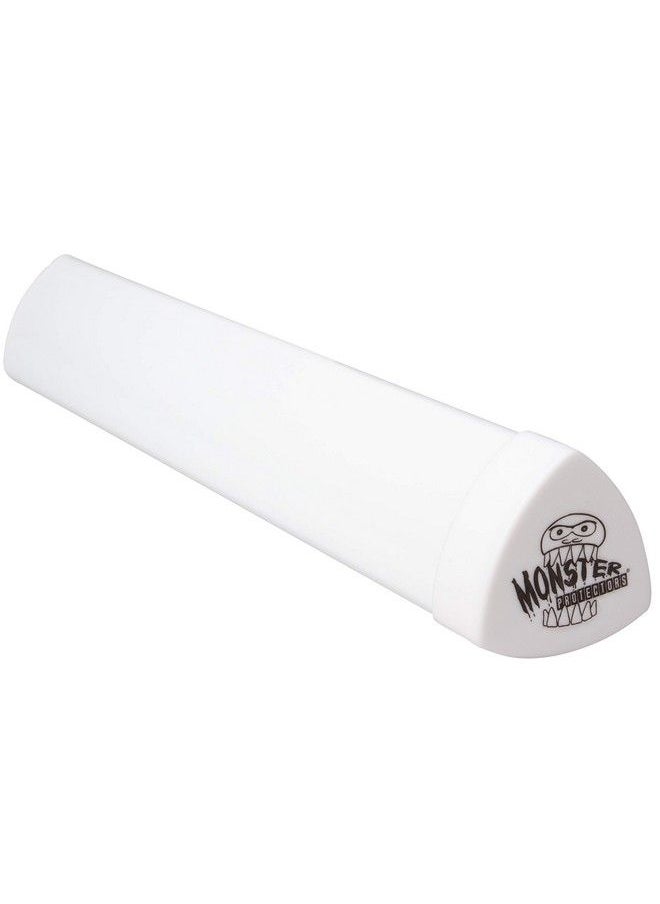 Monster Tcg Gaming Prism Playmat Tube(Opaque White) Won'T Roll Off Surfaces Easy In And Out Design Store Your Card & Rpg Playmats Better For Pokemon Yugioh Mtg Magic The Gathering Dnd Dungeons Dragons