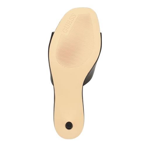 GUESS Women's SNAPPS Heeled Sandal, Black 001, 6 - Image 4