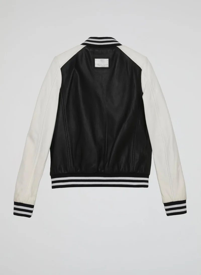 PHILIPP PLEIN Contrast Varsity Jacket (Kids)