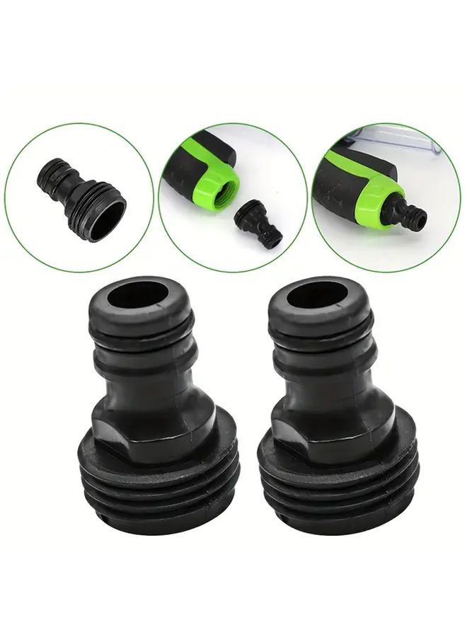2pcs PVC Threaded Faucet Adapter Leakproof Grip For 3 4 Inch Pipes Shower Sink Bathroom Kitchen - Image 3