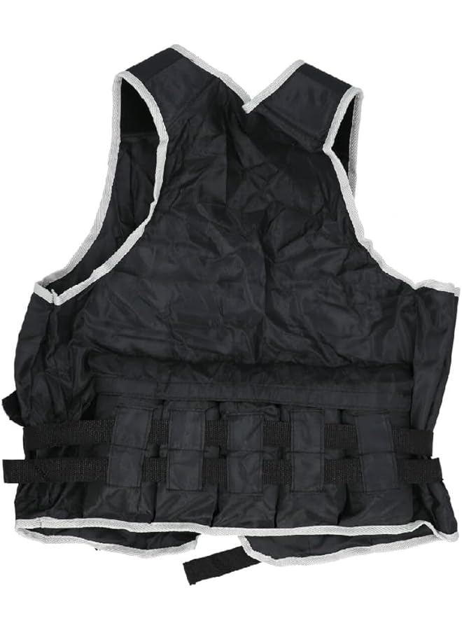 BODY SCULPTURE Lightweight Adjustable Vest Weight Black 10Kg Bb 960 B - Image 3