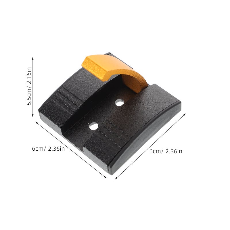 Wall Mounted Robe Hook, Compact Foldable Holder, Easy to Clean for Home Organization - Image 2