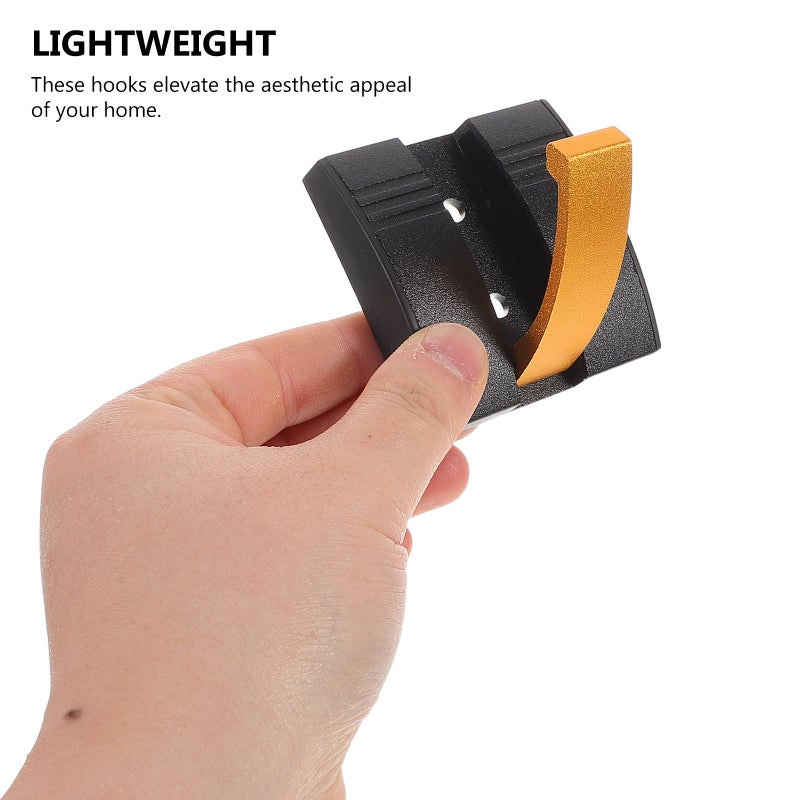 Wall Mounted Robe Hook, Compact Foldable Holder, Easy to Clean for Home Organization - Image 4