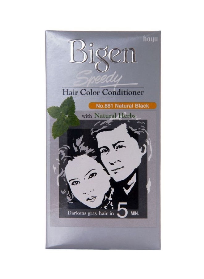 Bigen بلسم لون الشعر 881 أسود طبيعي